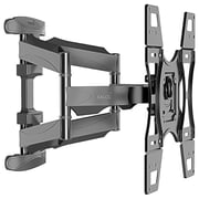 Beetec Double Arm Swivel TV Wall Mount Black