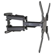 Beetec Double Arm Swivel TV Wall Mount Black