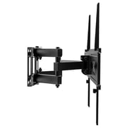Beetec Double Arm Swivel TV Wall Mount Black