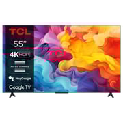 TCL 55-inch V6B Series 4K UHD Google TV with AiPQ Processor, HDR10, Dolby Audio – 55V6B - 2024