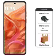 Motorola Razr 50 256GB Spritz Orange 5G Smartphone + Moto Buds+