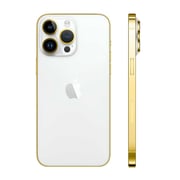 Merlin Craft iPhone 16 Pro Max 256GB Edge of Gold White Titanium