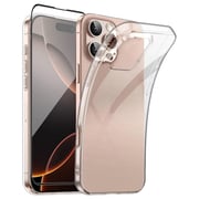 Max & Max Case With Screen Protector Clear iPhone 16 Pro