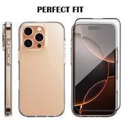 Max & Max Case With Screen Protector Clear iPhone 16 Pro