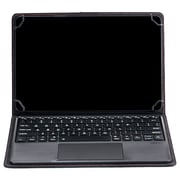 Glassology Keyboard Case With Screen Protection Black Tablets 9-11Inch