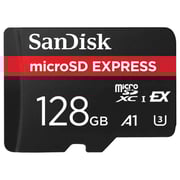 SanDisk Express microSD Card UHS-I 128GB Black SDSQXFN-128G-GN4NN