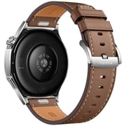 Huawei Watch GT5 Smart Watch 46mm Vili – Brown CMP Leather Strap + Freebuds 5i (VLI-B19)
