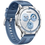 Huawei Watch GT5 Smart Watch 46mm Vili - Blue Woven Strap + Freebuds 5i (VLI-B19)