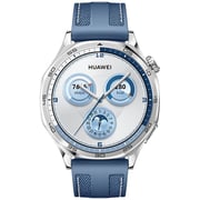 Huawei Watch GT5 Smart Watch 46mm Vili - Blue Woven Strap + Freebuds 5i (VLI-B19)