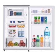 Tornado Refrigerator Defrost 100 Liter Mini Bar Silver MBR-AR100-S