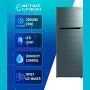 Daewoo Top Mount Refrigerator 338 Litres FR-468VSN