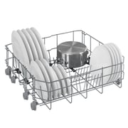Beko Freestanding Dishwasher , Full-size ,14 Place Settings, Stainless Steel, Black - BDFN15421B