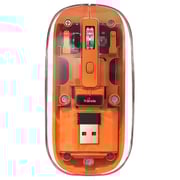 Trands Rechargeable Mouse Clear/Orange