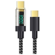 Trands USB-C To USB-C Cable 1m Black
