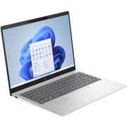 HP Pavilion Plus (2024) Laptop - 1st Series / Intel Core Ultra 7-155H / 14inch 2.8K / 512GB SSD / 32GB RAM / Shared Intel Arc Graphics / Windows 11 Home / English & Arabic Keyboard / Natural Silver Aluminium / Middle East Version - [14-EW1010NE]