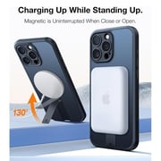 Torras Pstand Spin Series Case Black iPhone 16 Pro 6.3Inch
