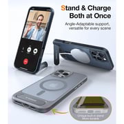 Torras Pstand Series Case Black iPhone 16 Pro 6.3Inch