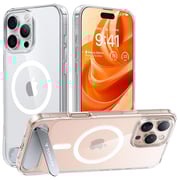 Torras Pstand Series Case Clear iPhone 16 Pro 6.3Inch