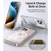 Torras Pstand Series Case Clear iPhone 16 Pro 6.3Inch