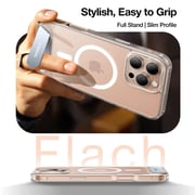Torras Pstand Series Case Clear iPhone 16 Pro 6.3Inch