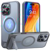 Torras Pstand Series Case Titanium Grey iPhone 16 Pro 6.3Inch