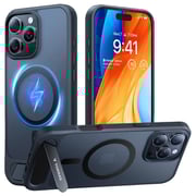 Torras Pstand Series Case Black iPhone 16 Pro Max 6.9Inch