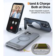 Torras Pstand Series Case Black iPhone 16 Pro Max 6.9Inch