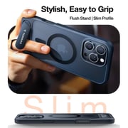 Torras Pstand Series Case Black iPhone 16 Pro Max 6.9Inch