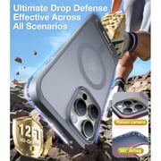Torras Pstand Series Case Titanium Grey iPhone 16 Pro Max 6.9Inch