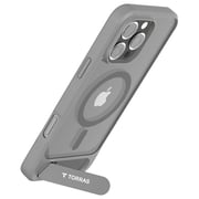 Torras Pstand Series Case Titanium Grey iPhone 16 Pro Max 6.9Inch