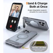 Torras Pstand Series Case Titanium Grey iPhone 16 Pro Max 6.9Inch