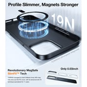 Torras SlimFit Mag Series Case Black iPhone 16 Pro 6.3Inch