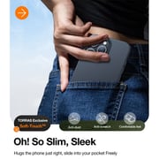 Torras SlimFit Mag Series Case Black iPhone 16 Pro 6.3Inch