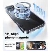 Torras UPRO Ostand Spin Series Case Transparent iPhone 16 Pro Max 6.9Inch