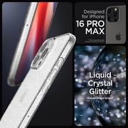 Spigen Liquid Crystal Glitter Max Case Crystal Quartz iPhone 16 Pro Max