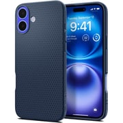 Spigen Liquid Air Case Navy Blue iPhone 16 Plus
