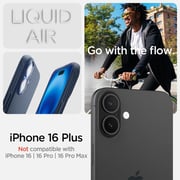 Spigen Liquid Air Case Navy Blue iPhone 16 Plus