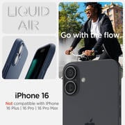 Spigen Liquid Air Case Navy Blue iPhone 16