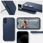 Spigen Liquid Air Case Navy Blue iPhone 16