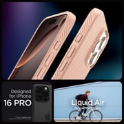 Spigen Liquid Air Case Rose Titanium iPhone 16 Pro
