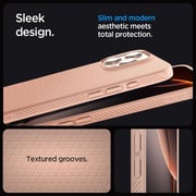 Spigen Liquid Air Case Rose Titanium iPhone 16 Pro