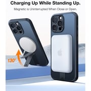 Torras Pstand Spin Series Case Black iPhone 16 Pro Max 6.9Inch