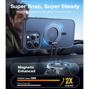Torras Guardian Magnetic Series Case Black iPhone 16 Pro 6.3Inch