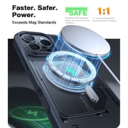 Torras Guardian Magnetic Series Case Black iPhone 16 Pro Max 6.9Inch