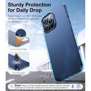 Torras SlimFit Mag Series Case Navy Blue iPhone 16 Pro 6.3Inch