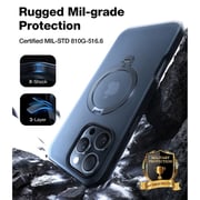 Torras UPRO Ostand Spin Series Case Black iPhone 16 Pro Max 6.9Inch