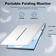 V2COM M2 FHD Folding Laptop Monitor Extender Triple Screen 15.6inch