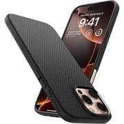 Spigen Liquid Air Case Matte Black iPhone 16 Pro Max