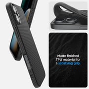 Spigen Liquid Air Case Matte Black iPhone 16 Plus