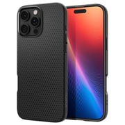 Spigen Liquid Air Case Matte Black iPhone 16 Pro